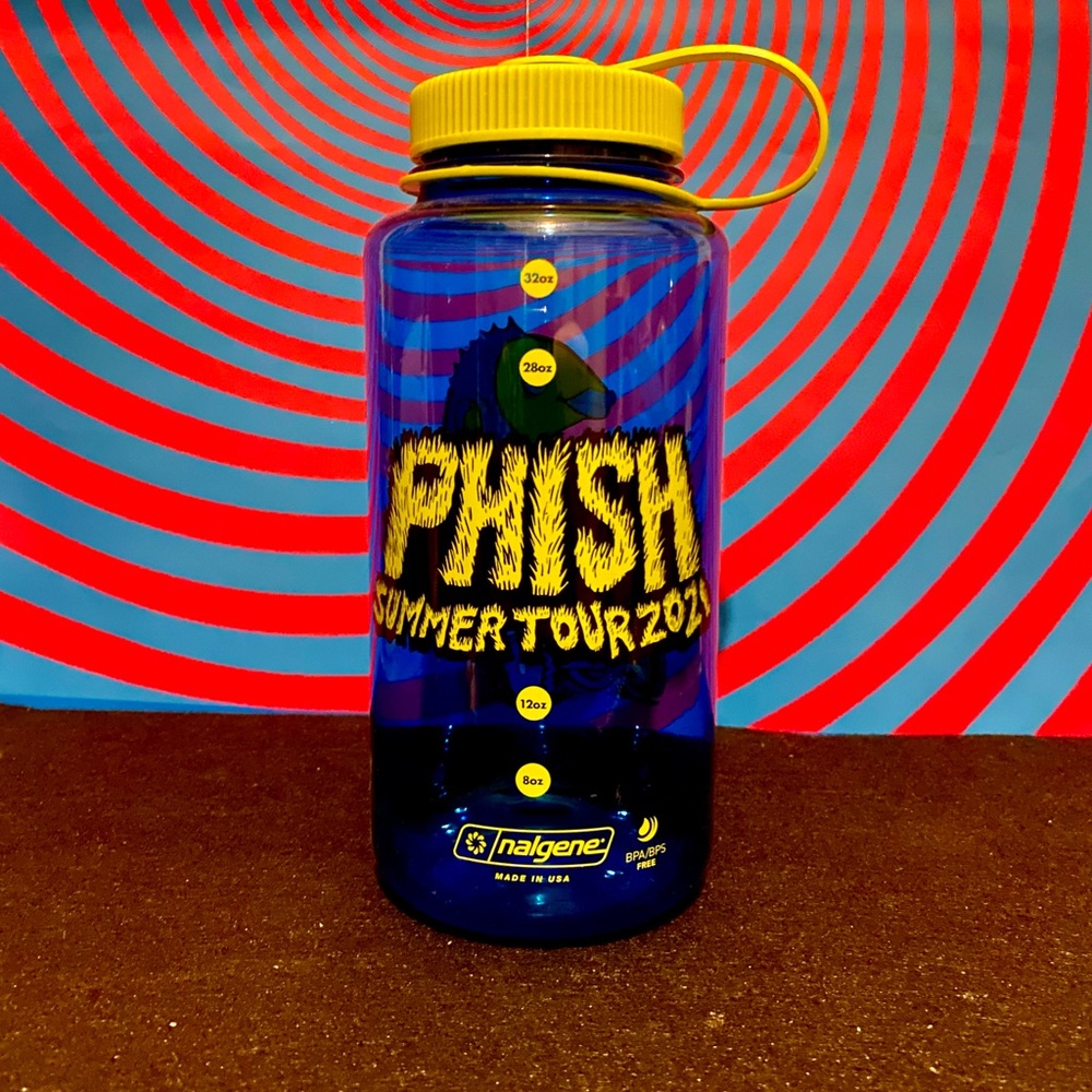 Phish 2021 Summer Tour Nalgene Jim Pollock Lawn Boy Water Bottle 32oz XL